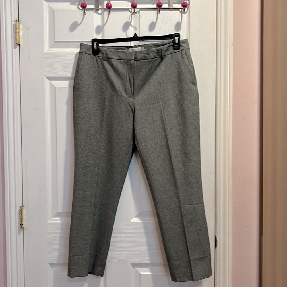 Houndstooth Patterned Calvin Klein Pants - Petite… - image 1